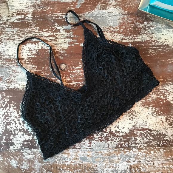 FREE PEOPLE ONE NWOT lace bralette - Picture 1 of 3